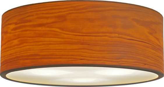 Drum - round ceiling lamp - passion4wood - woodlight